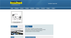 Desktop Screenshot of halltecinstrumentos.com.br